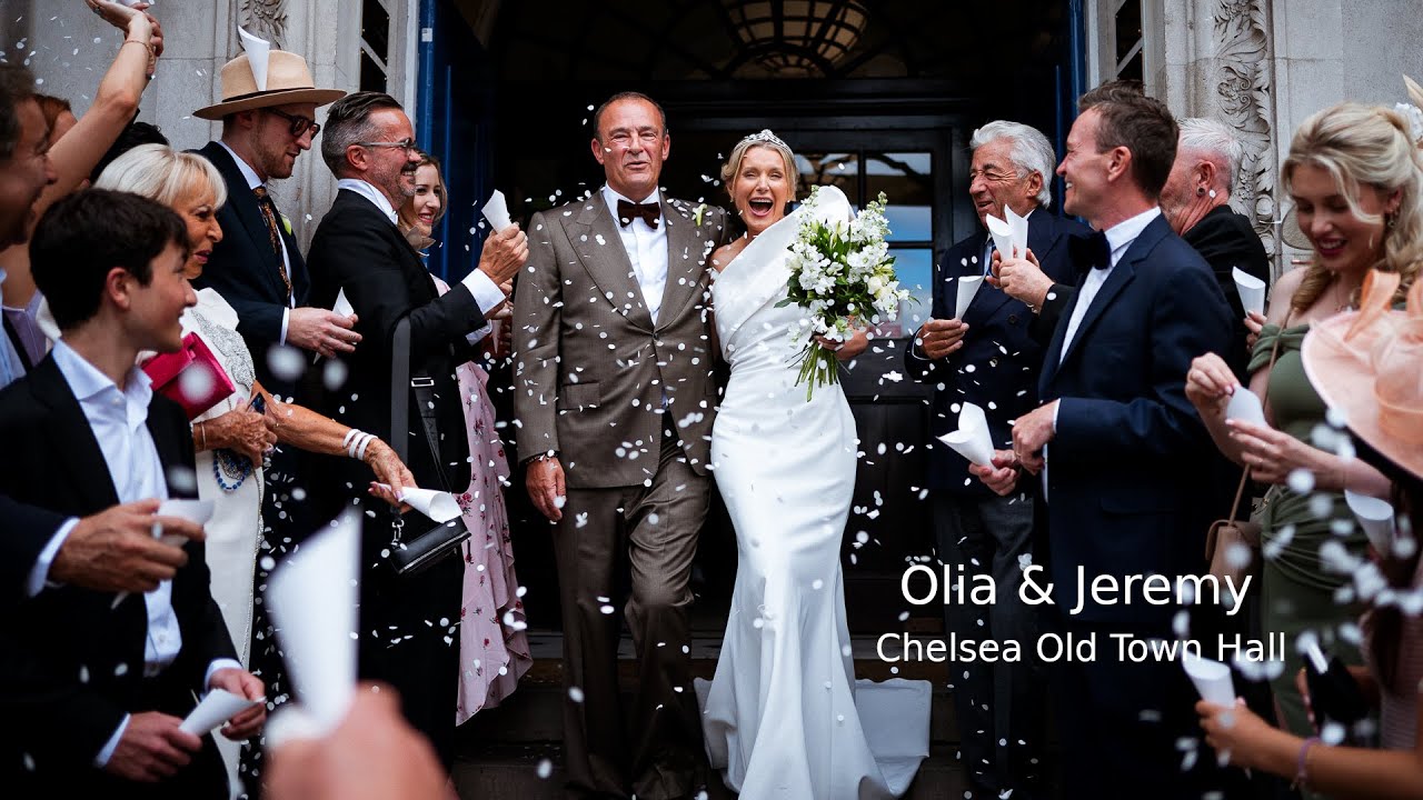 Chelsea Old Town Hall Wedding and Mandarin Oriental - Olia and Jeremy