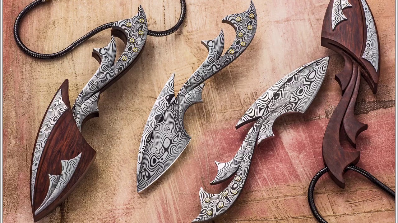 Knife design and engraving