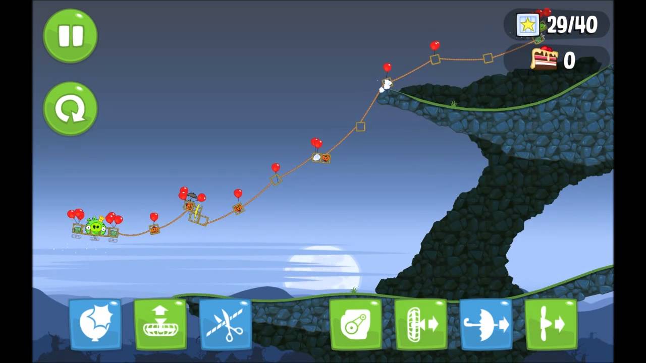 OMG! Bad Piggies Sky Train for Weekend Challenge