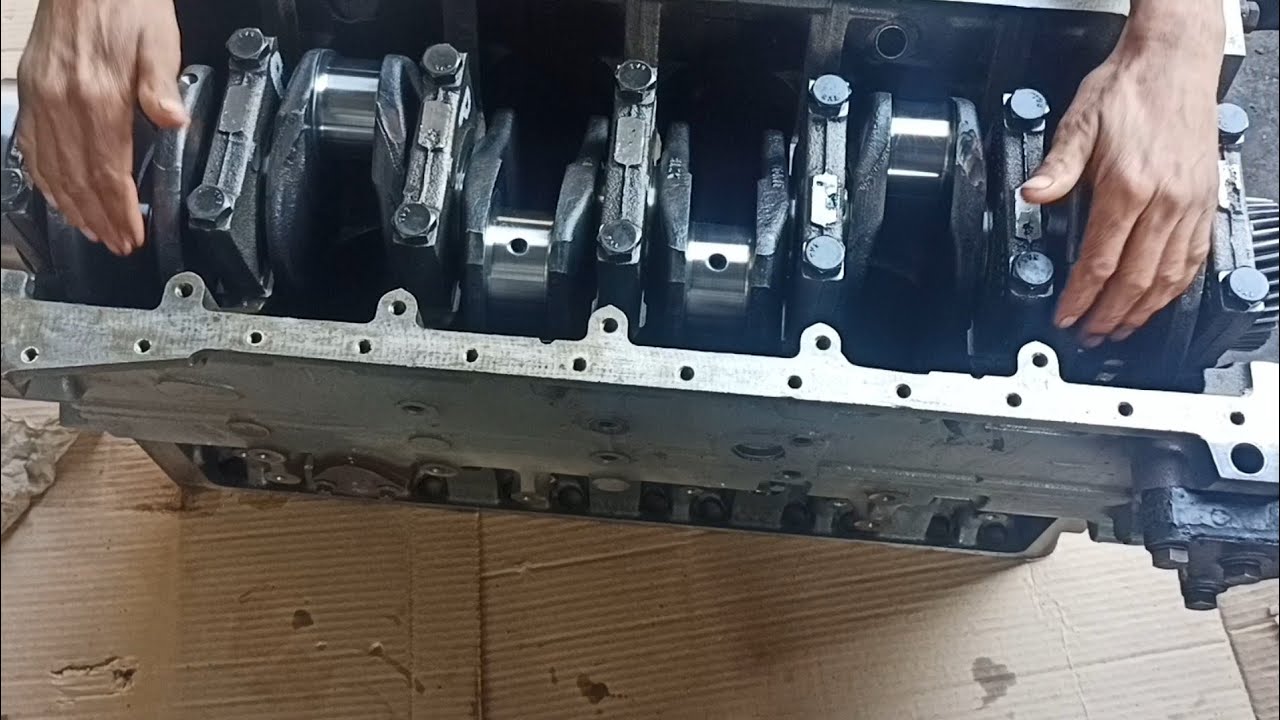 Cummins engine BS4 Engine overhaul full video all models #tatamotors #engine