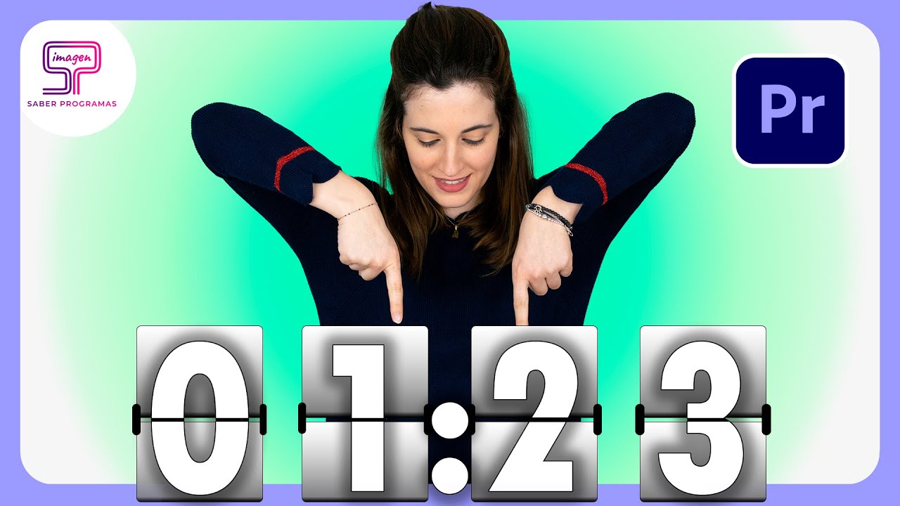 ⏰ Cómo crear CUENTA REGRESIVA o CUENTA ATRÁS en Premiere Pro