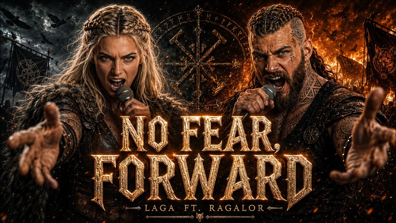 Laga ft. Ragalor - NO FEAR, FORWARD ⚔️🔥| Epic Viking Rap | Viking Song 🔥