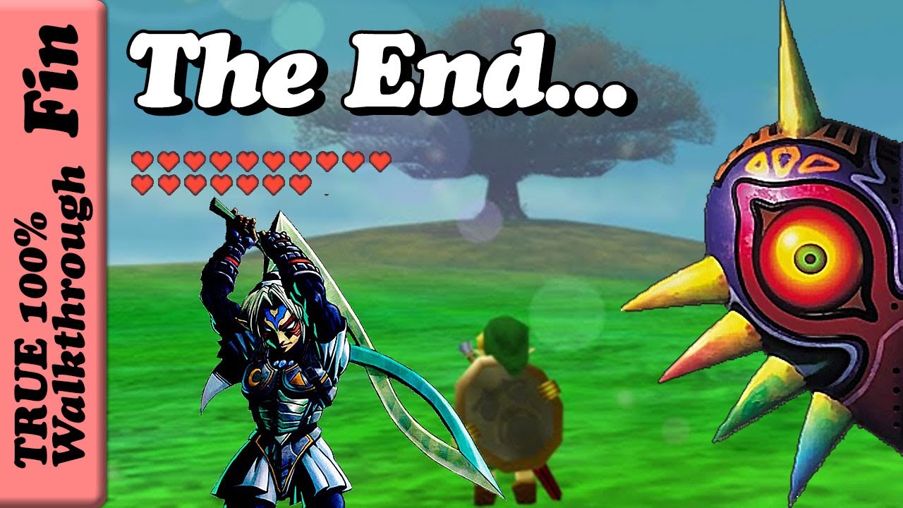 Final Collections, The Moon... THE END Walkthrough TRUE 100% Zelda Majora's Mask | MM
