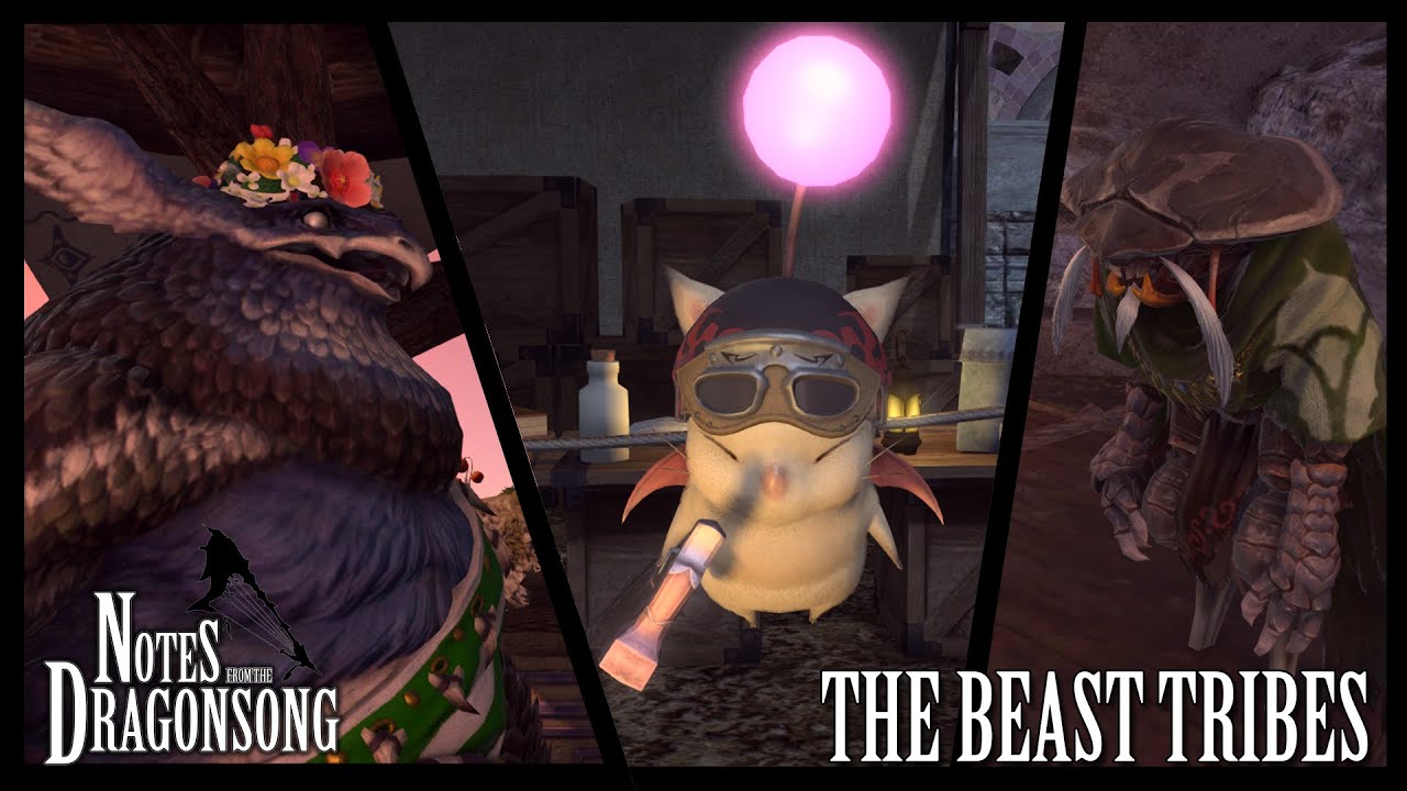 FFXIV OST The Beast Tribes ( Notes from the Dragonsong )
