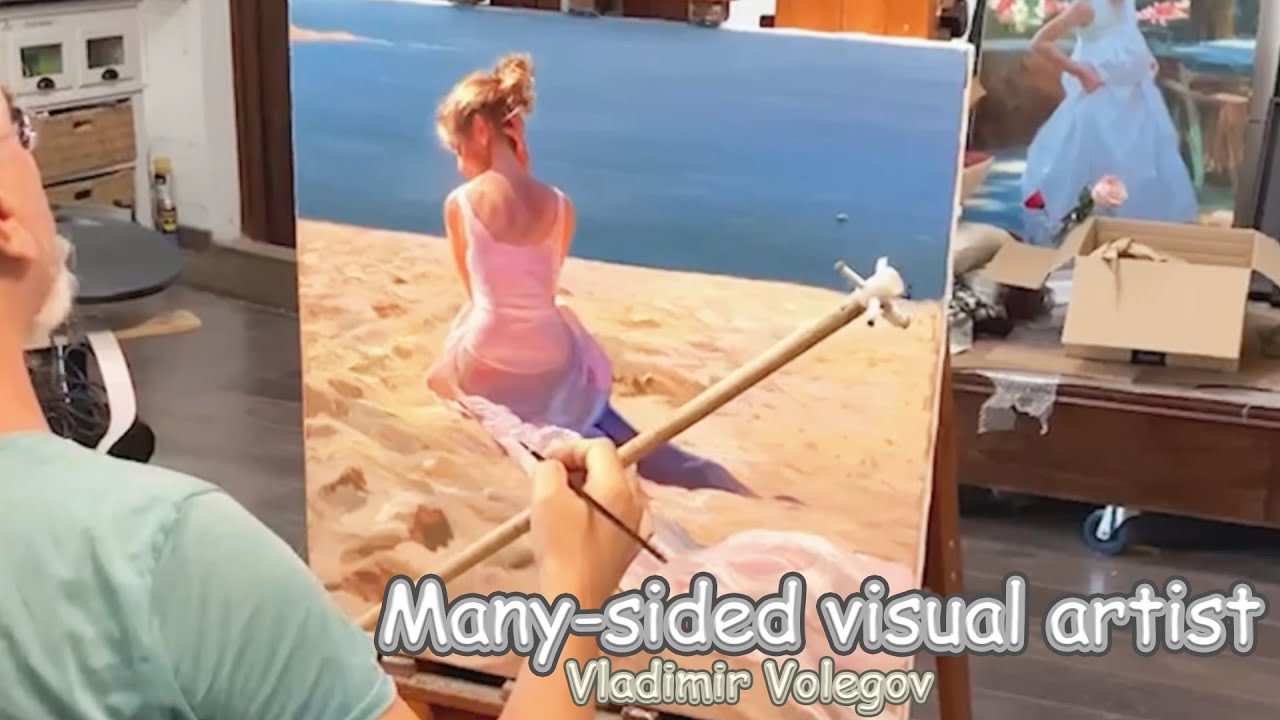 Many-sided visual artist, Vladimir Volegov.