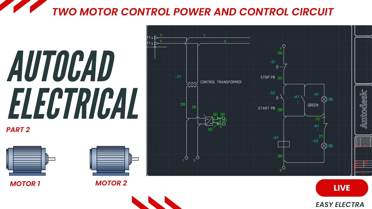 Electrical AutoCAD Live | Learn Electrical Drawing & Design in Real-Time