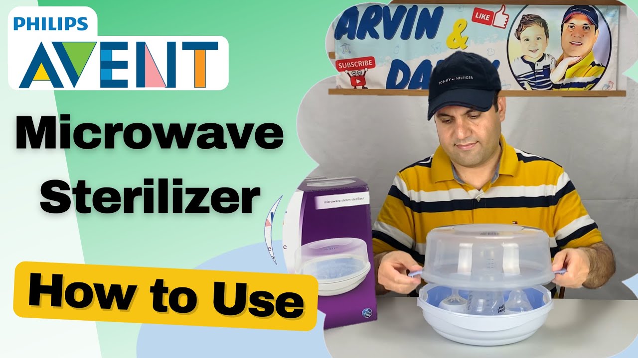 Avent Microwave Sterilizer How to Use - How much water do you put? [Philips Avent Sterilizer]