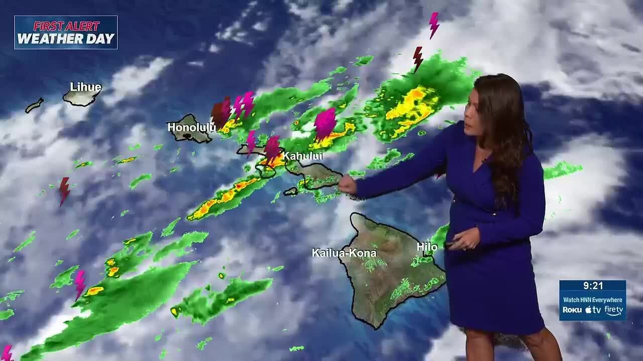 Hawaii News Now 3.21 Джен Роббинс: прогноз погоды и состояние волн; последние новости о циклоне К...