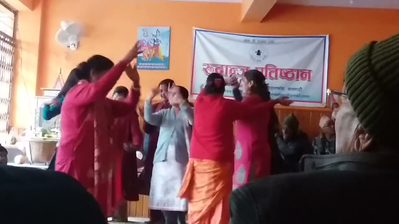 Harkirtan on the Day of Shivaratri at Rudranju, 2082/11/03.