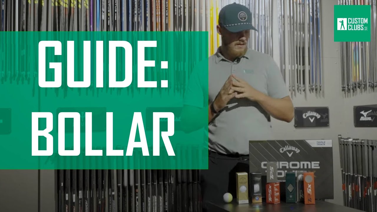 Vilken golfboll skall du spela, och varför?