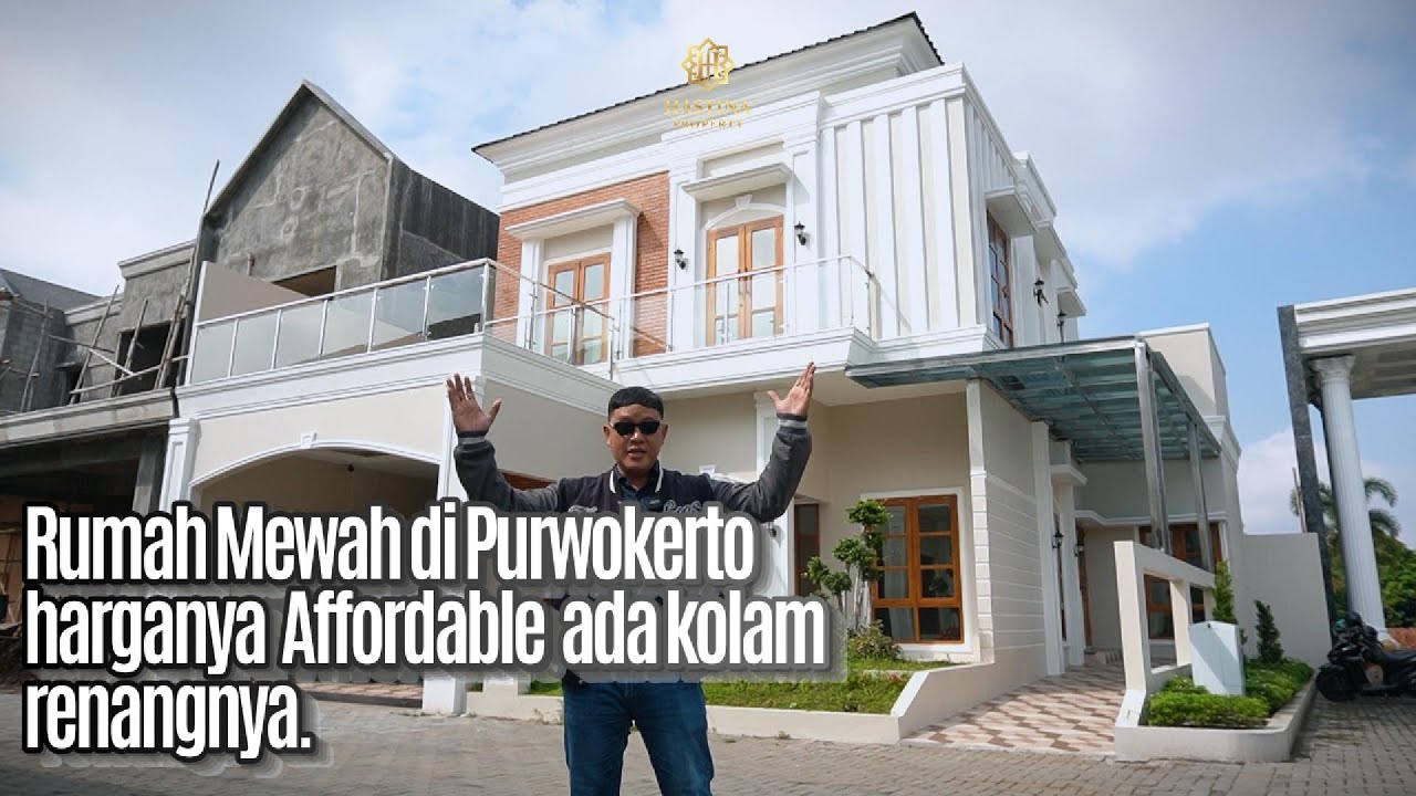 Review rumah mewah di Purwokerto ada kolam renangnya ! Harganya ga sampe puluhan milyarrrr