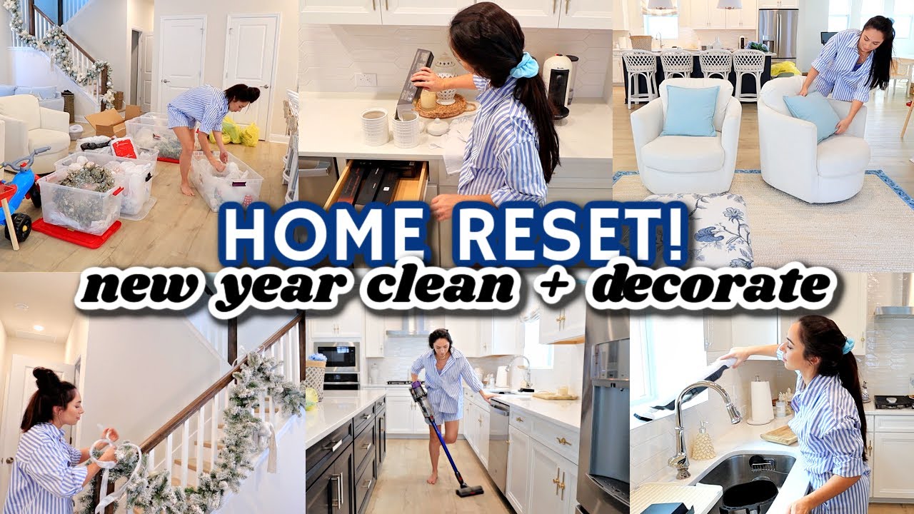2023 HOME REFRESH! CLEAN AND DECORATE WITH ME! | CLEANING MOTIVATION! | Alexandra Beuter