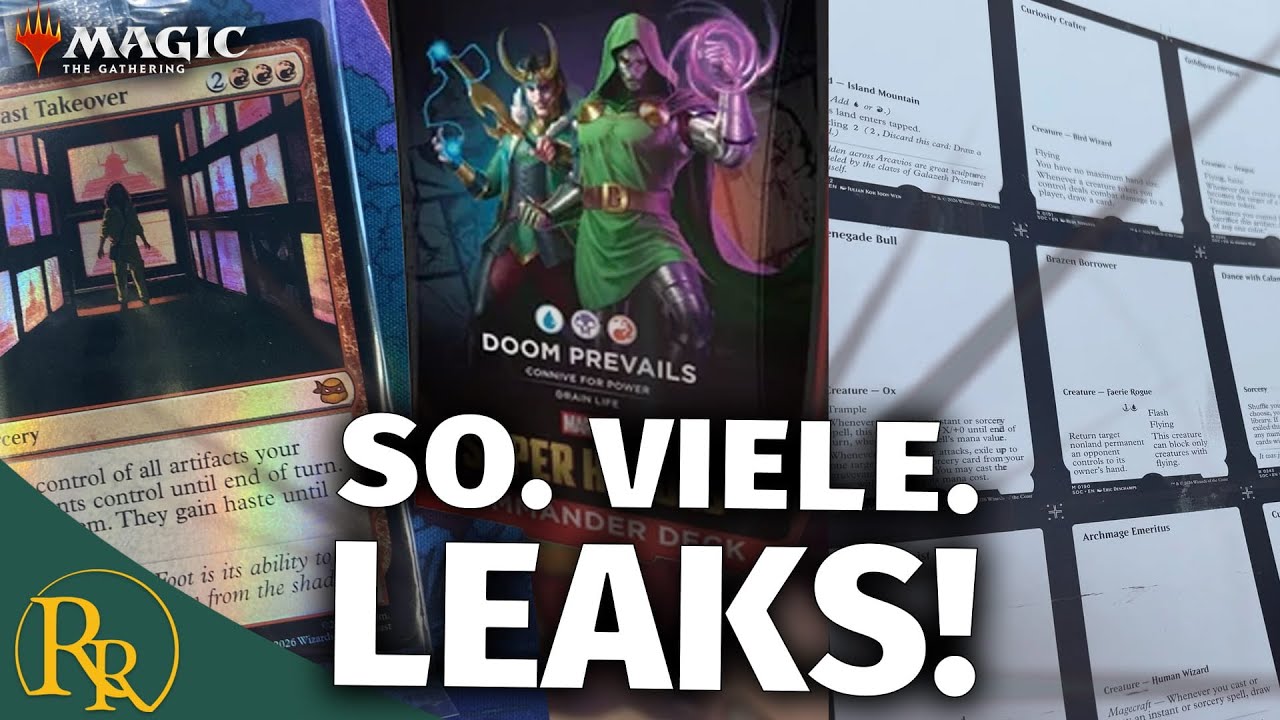 Was wurde eigentlich nicht geleakt?? | Marvel Superheroes & Secrets or Strixhaven | Radio Ravnica