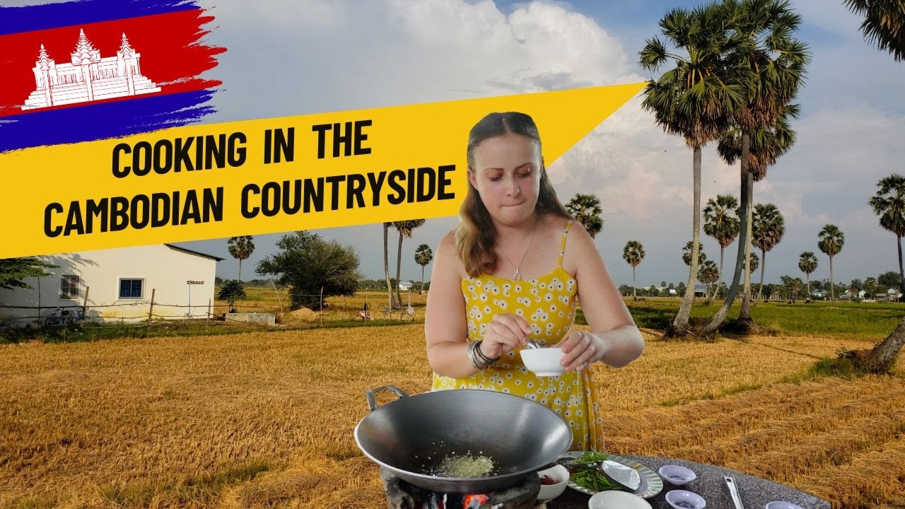 We cooked with a Cambodian Family | Cooking KHMER FOOD for the first time