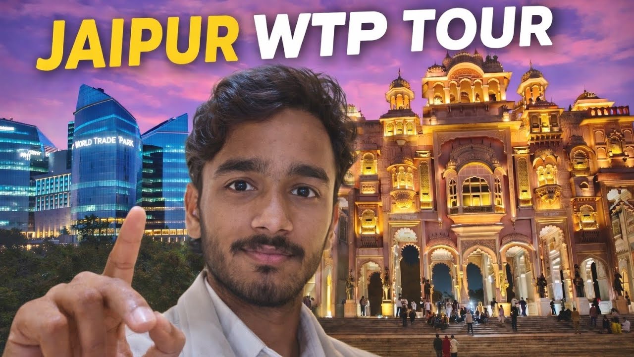 Jaipur WTP & patrika gate full tour 