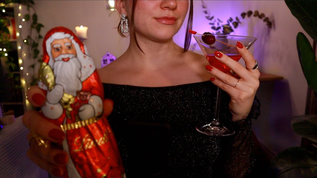 ASMR | Gossip auf der Weihnachtsfeier 🎄🤫 Flüsterndes Lästern, Tapping & Crinkle Sounds