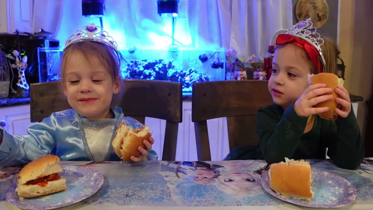 Twins try meatball sub