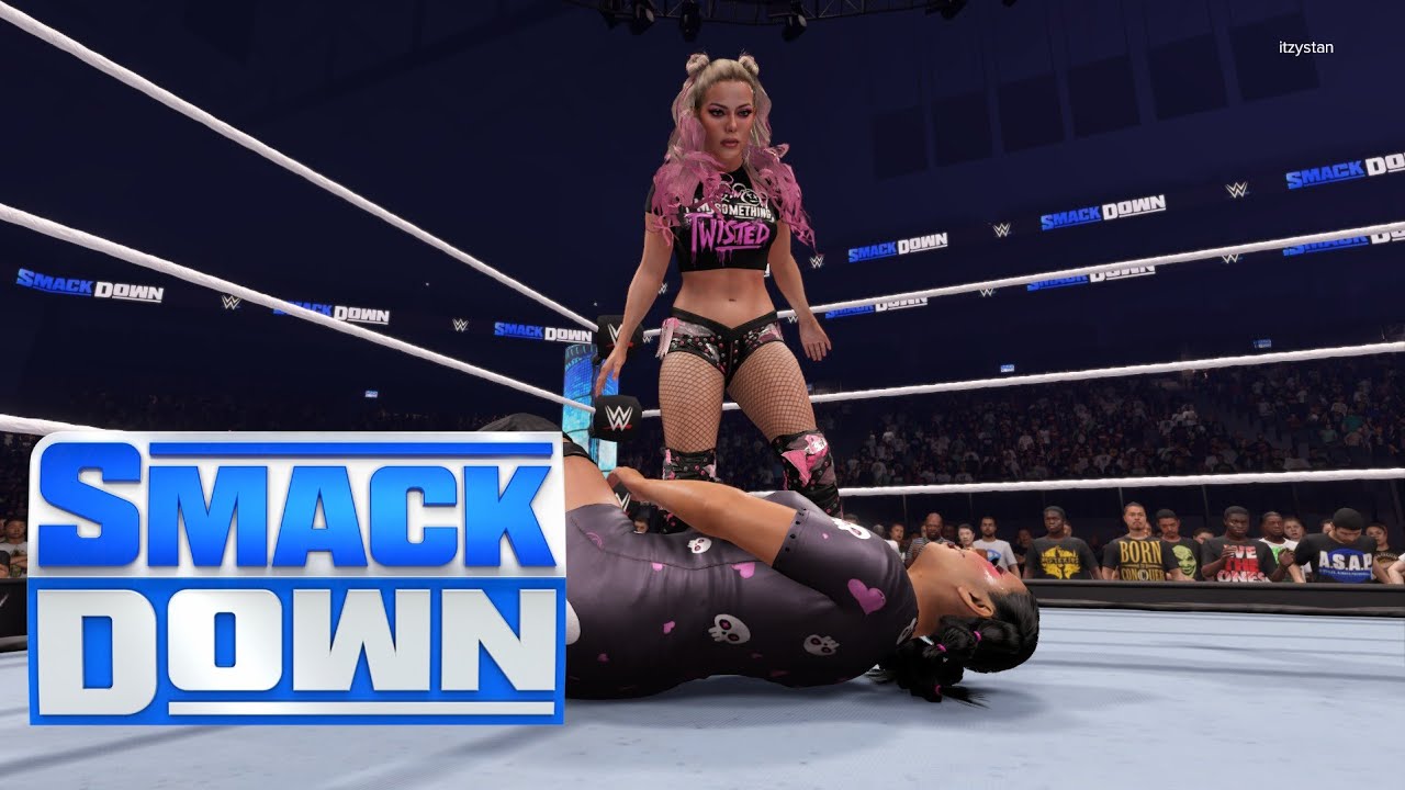 WWE 2K24 SMACKDOWN - ALEXA BLISS (W/ LIV MORGAN) VS. WENDY CHOO
