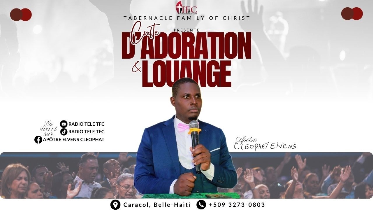 CULLTRE D'ADORATION  AUTEL CONTRE AUTEL RADIO TELE TFC | AP. ELVENS CLEOPHAT / LE 08/03/2026