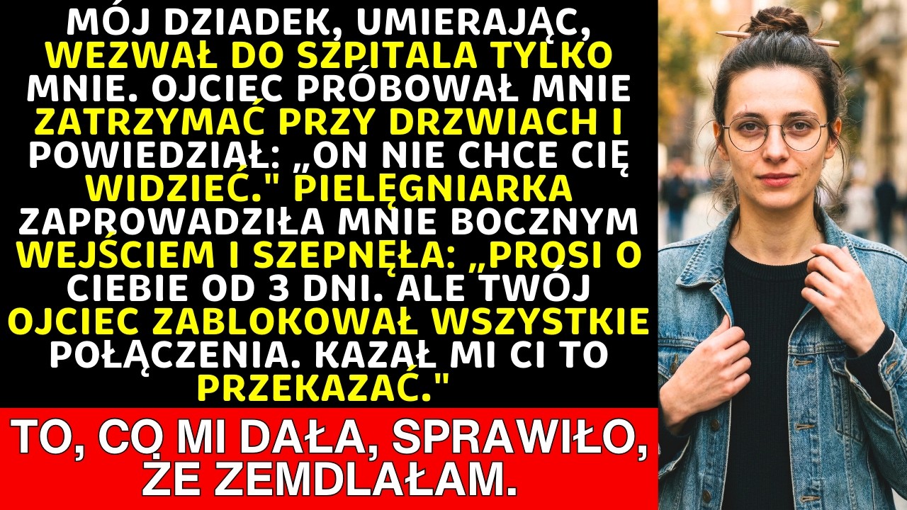 Rodzice powiedzieli umierającemu dziadkowi, że go nie chcę — pielęgniarka pokazała nagranie...