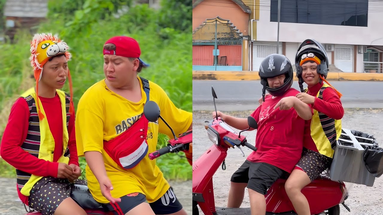 VENDIENDO EMPANADAS 🤣🥟 | JUANITO EL MANDARINA EN LA CALLE