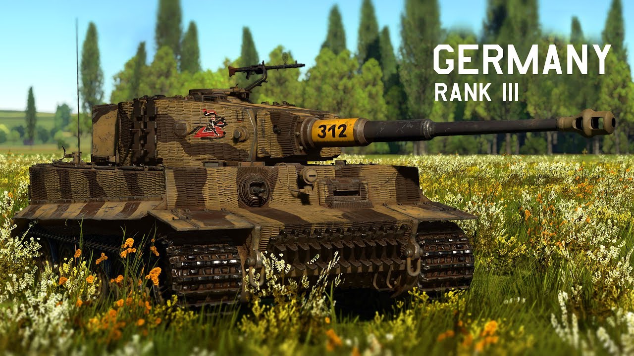War Thunder: German ground forces Rank III- review and analysis