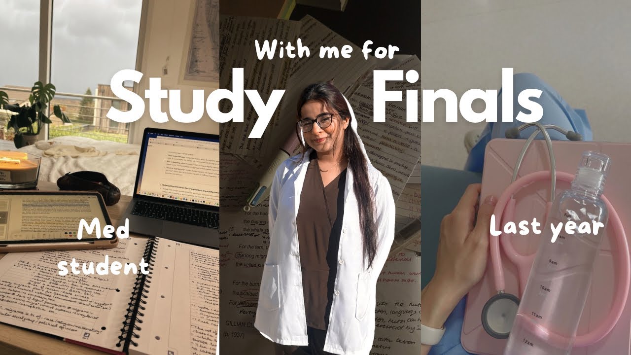 Study with me for last exams! A Day in My Final Year | Exam Prep, GRWM & Family Time