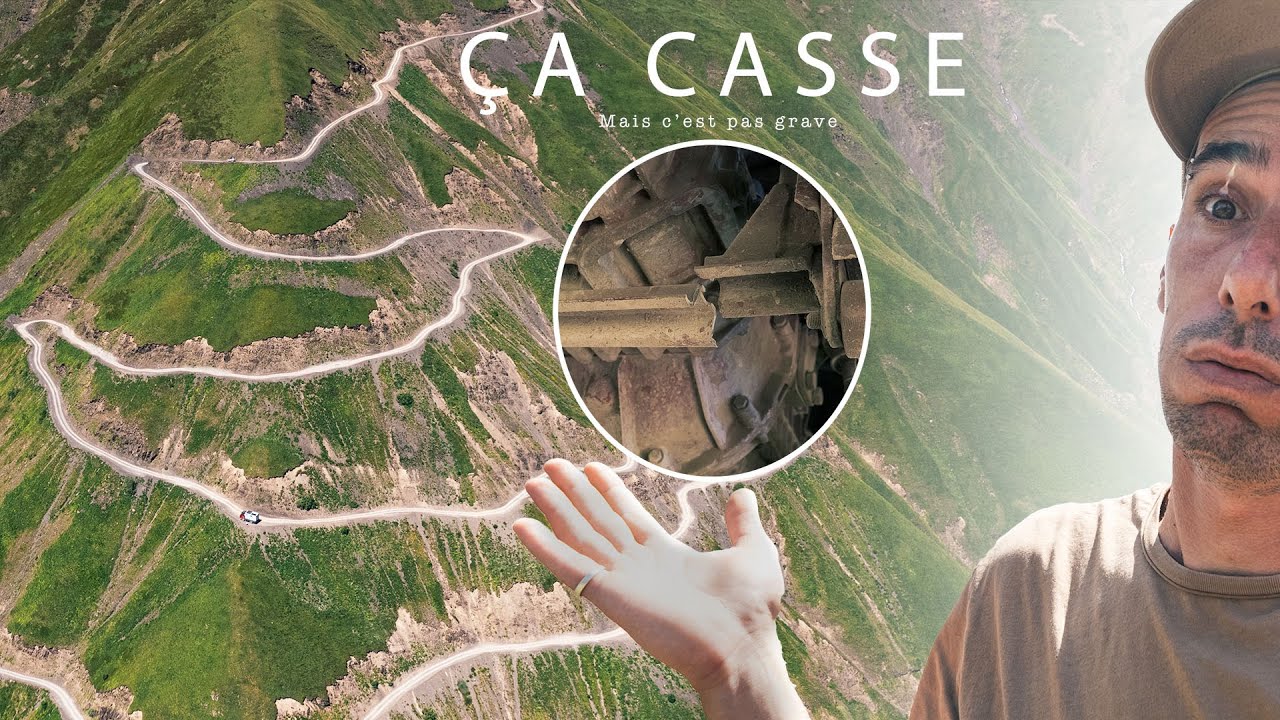 Sur les routes de l'impossible I Je monte à Tusheti en camion d'expédition, ca passe mais ça casse !