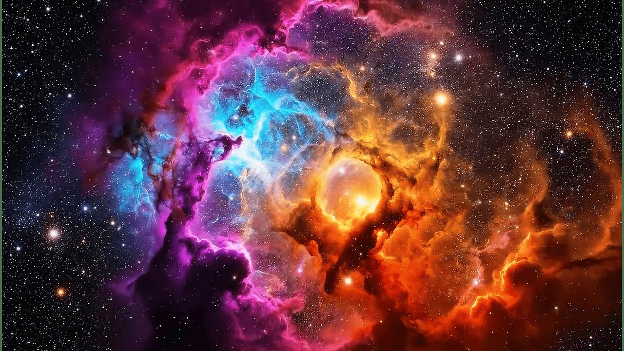 4K Nebula - Soothing Space Visuals That Never End