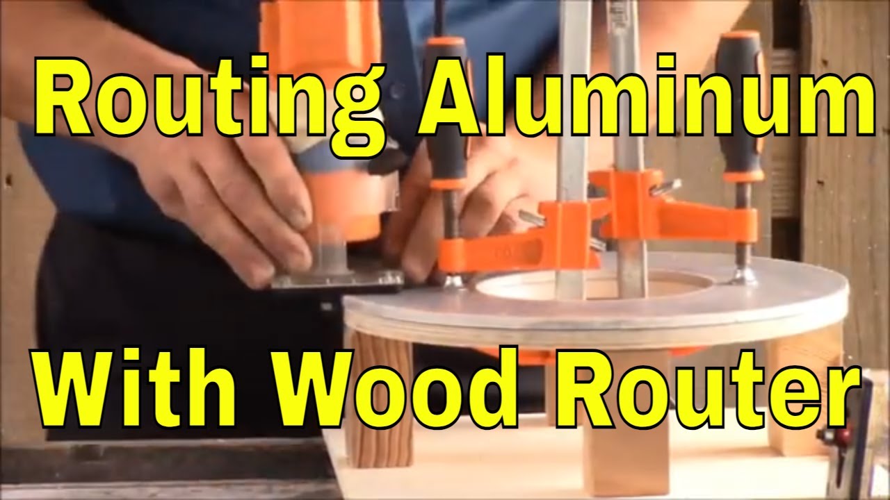 Routing Aluminum With Wood Router Pt.1| HOW TO | Yacht Shop Creations