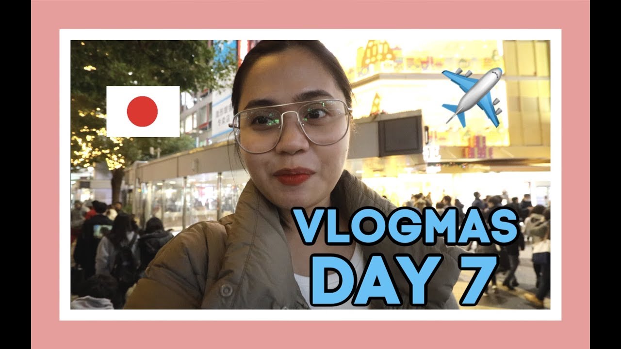 UNANG ARAW SA JAPAN (VLOGMAS DAY 7) | Anna Cay ♥