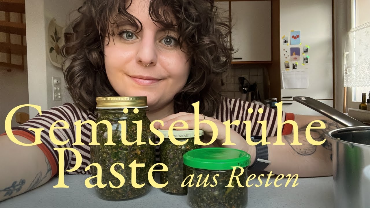 Gemüsebrühe selber machen aus Resten