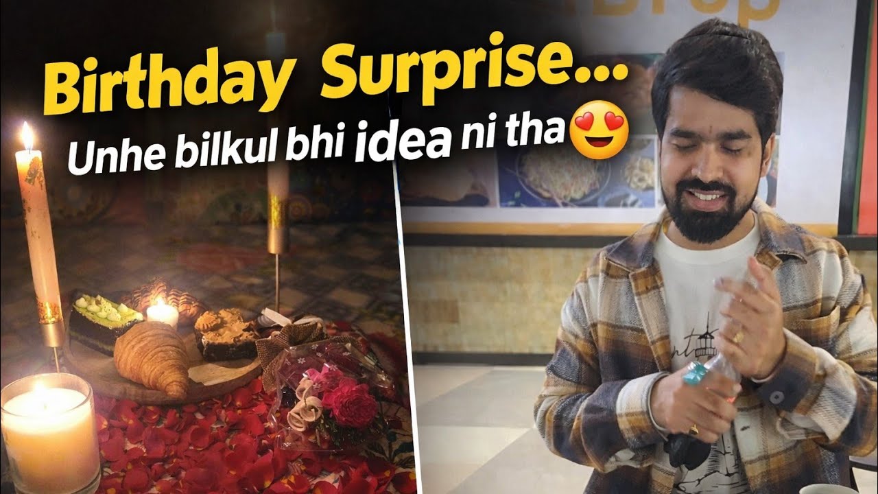 Birthday surprise 😮 