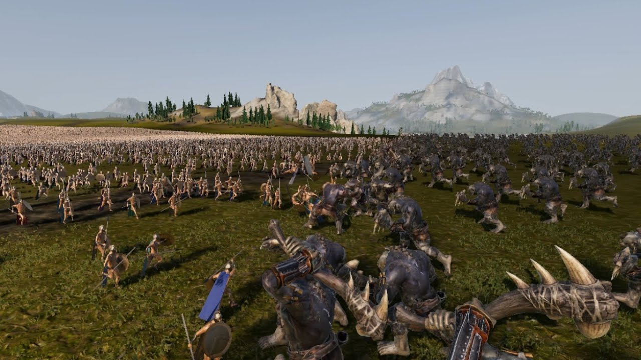 1,380 TROLL VS 150,000 SPARTAN - Ultimate Epic Battle Simulator 2