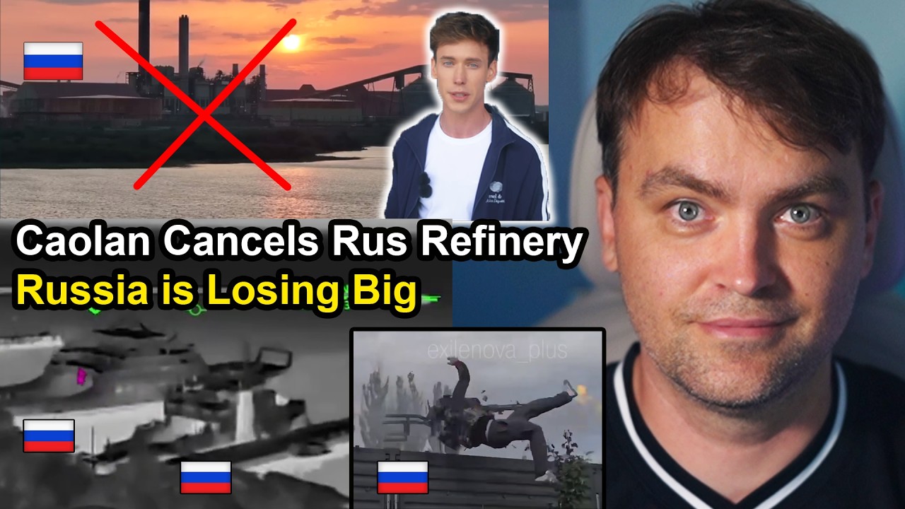 Update from Ukraine | Big! Russia Lost All Ferry Ships, Caolan Robertson Cancels Russian Refinery