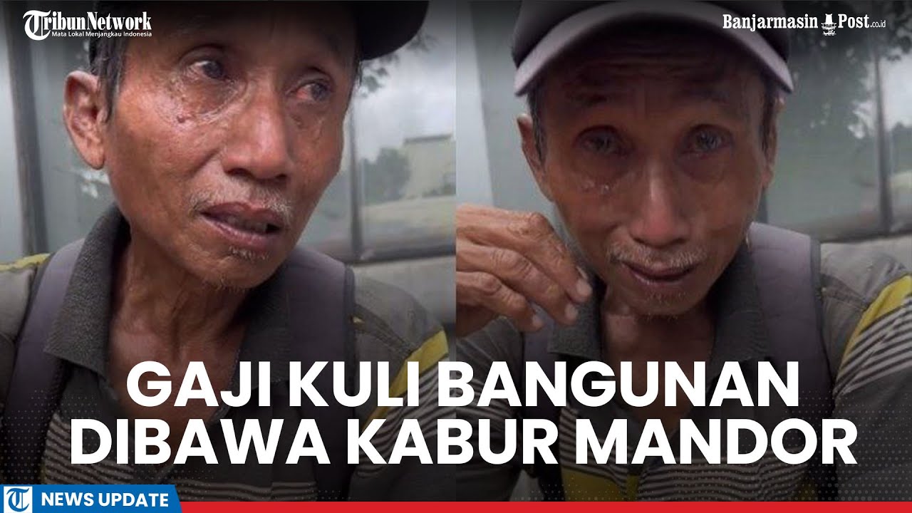 Tangis Pilu Kuli Bangunan di Bogor Usai Gaji Dibawa Kabur Mandor Hingga Diusir dari Kontrakan