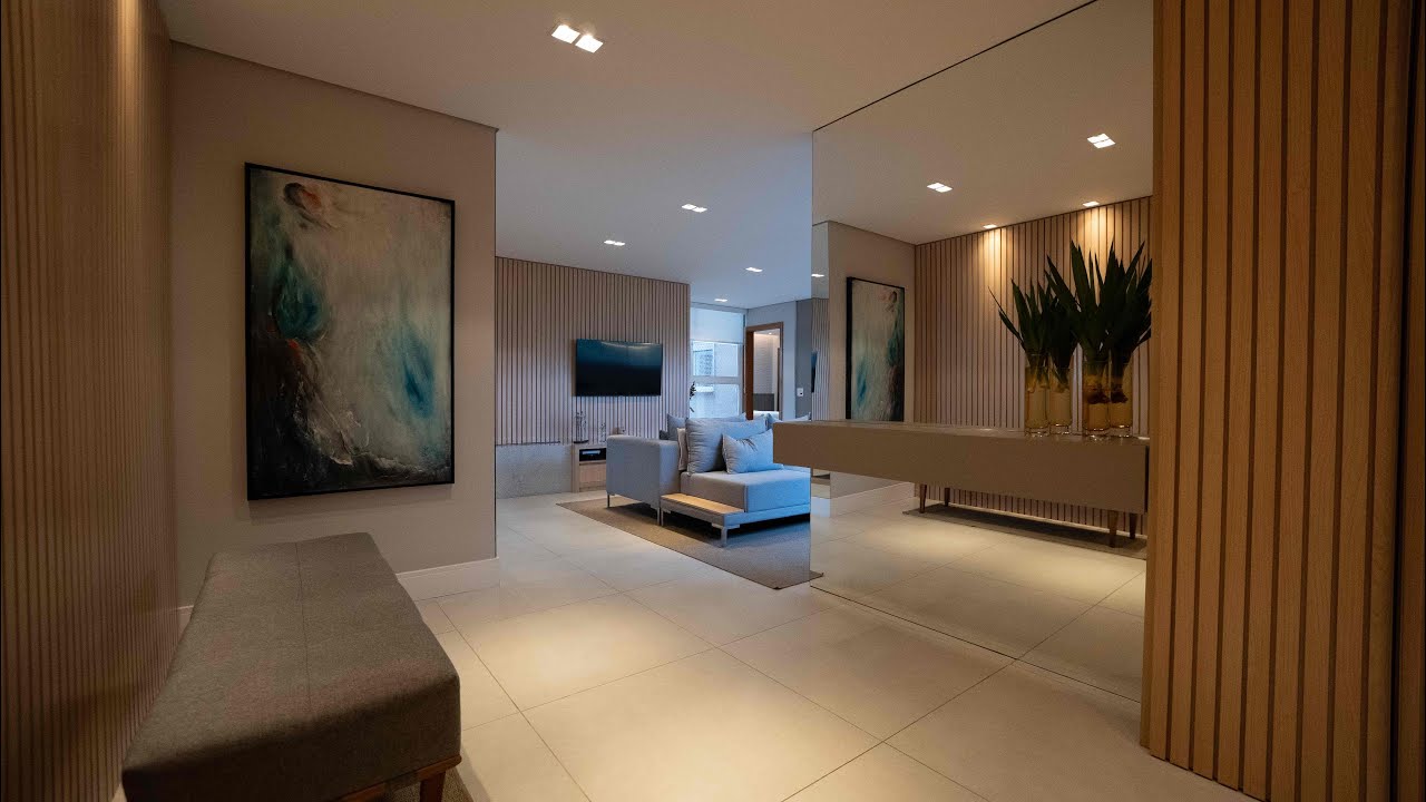 Apartamento planejado e mobiliado com piscina privativa em Varginha 