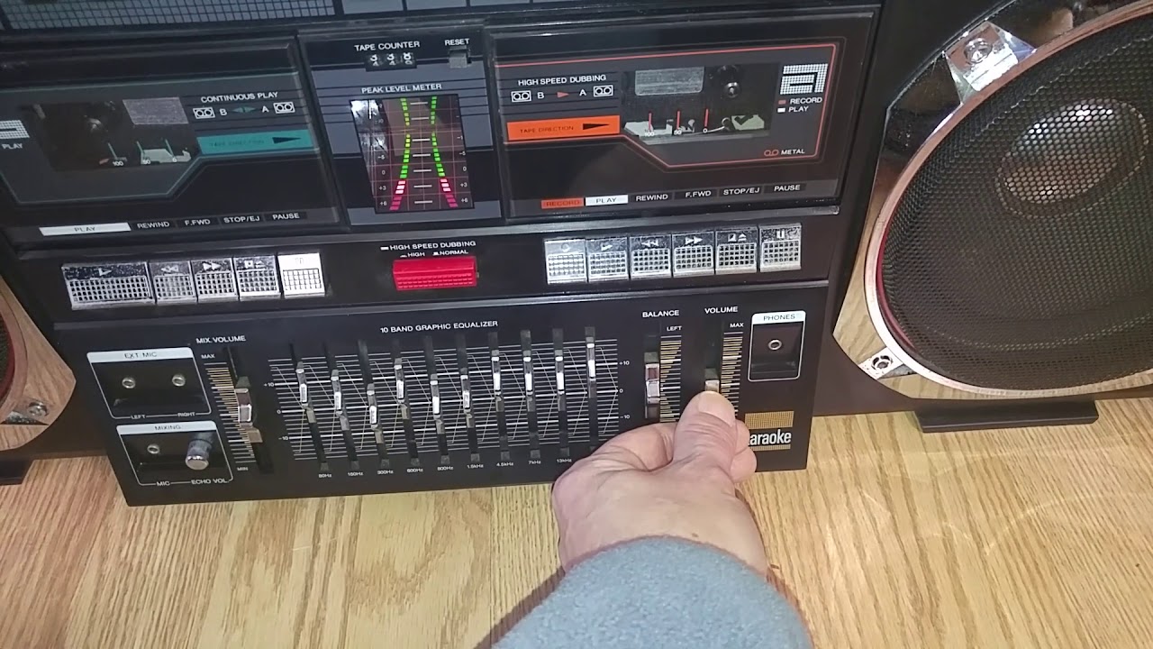 Tecsonic Super Jumbo J1 Boombox