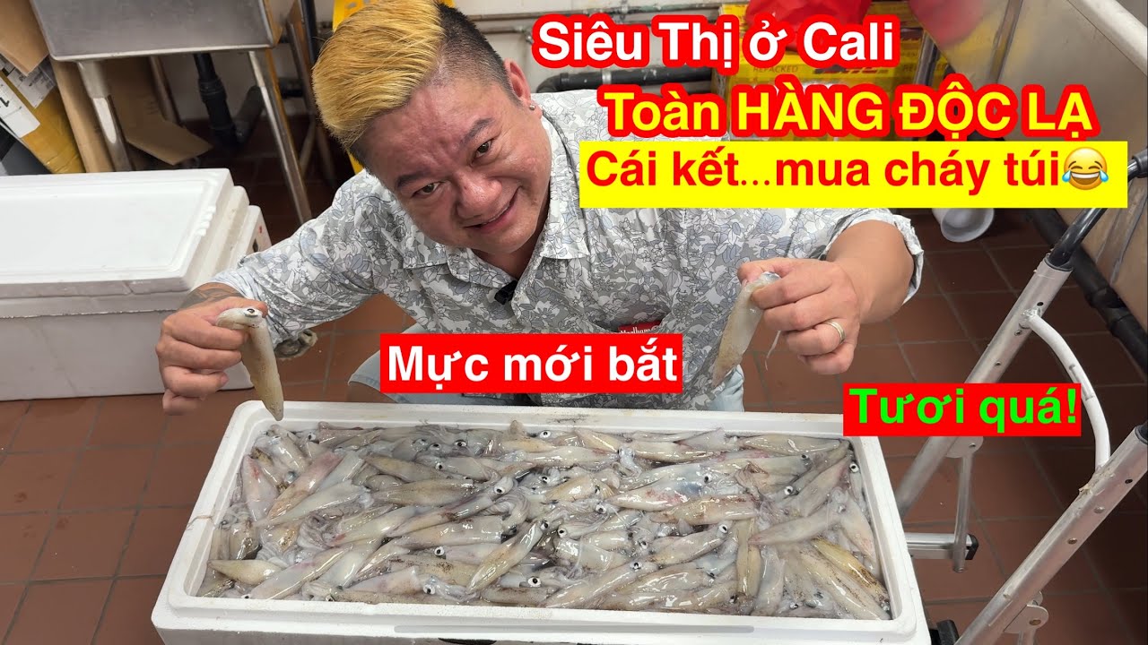 Siêu Thị ở Cali toàn Hàng ĐỘC LẠ - Hà mua 
