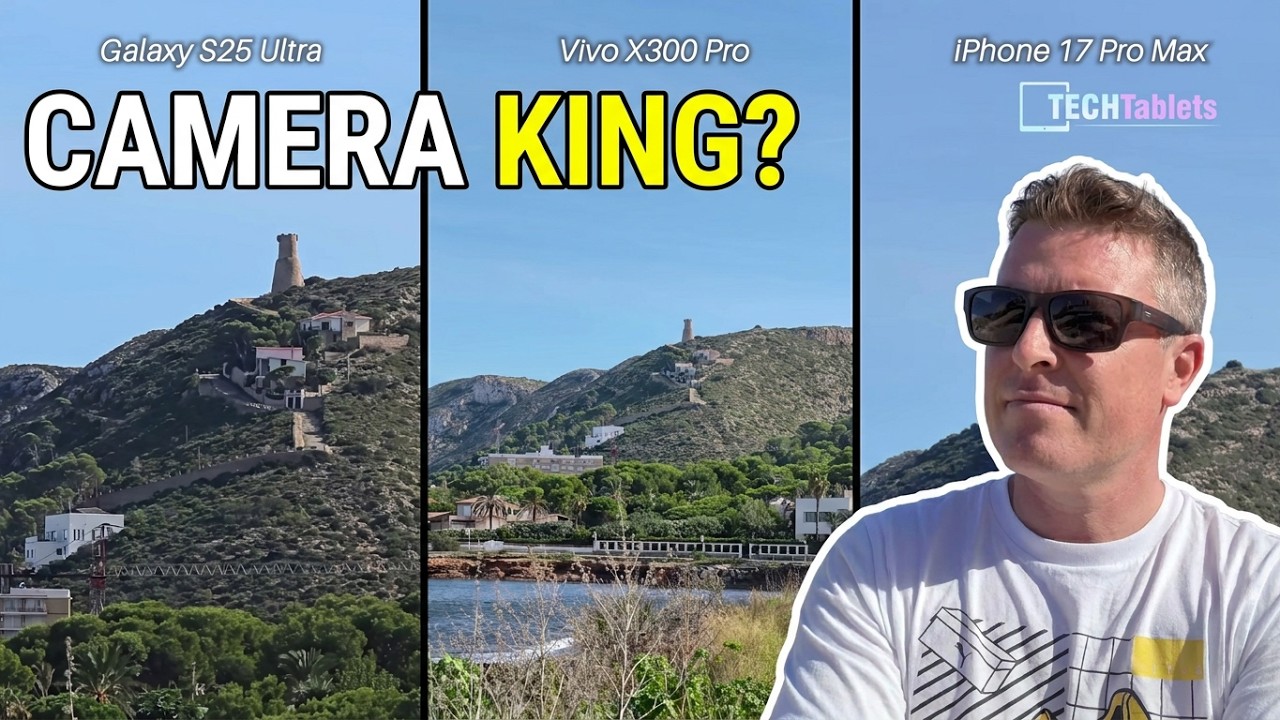 Vivo X300 Pro Vs Samsung Galaxy S25 Ultra Vs iPhone 17 Pro Max Camera Comparison!