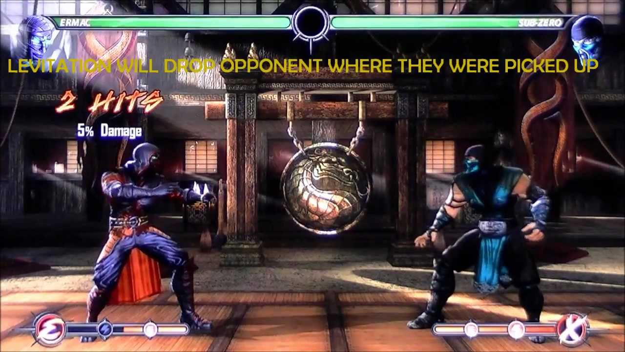 MK9 Ermac Combo Guide / Tutorial - Basics/ Combos/ Juggles / Strings / Fatalities / Ending