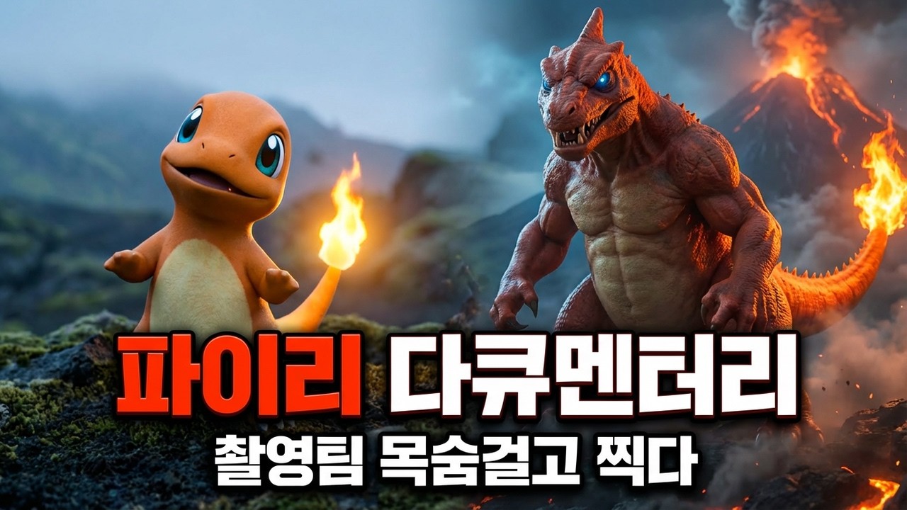 포켓몬 실사 다큐멘터리 : 파이리 편