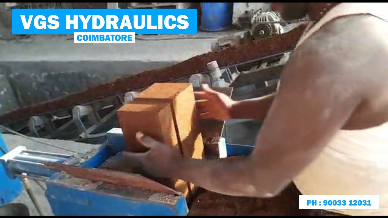 Mud Interlock Brick Making - VGS HYDRAULICS COVAI