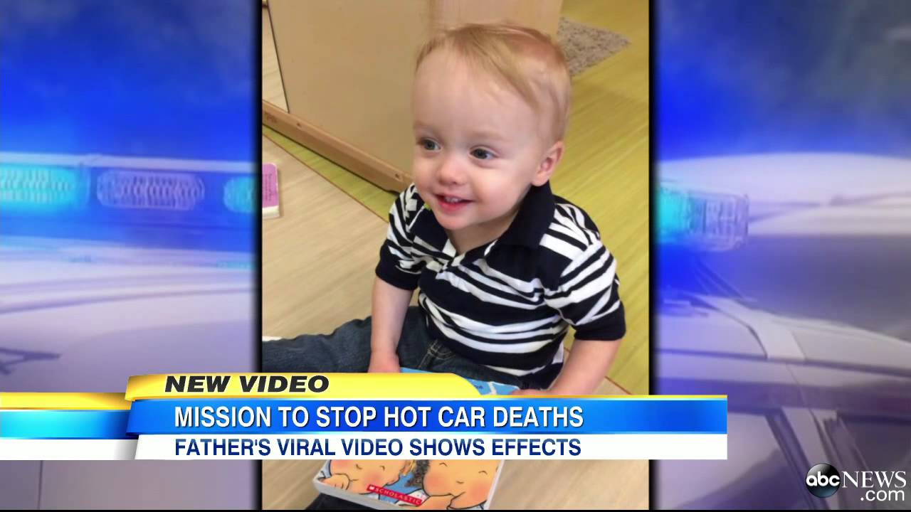 Dad Challenges Parents to Take the Hot-Car Challenge