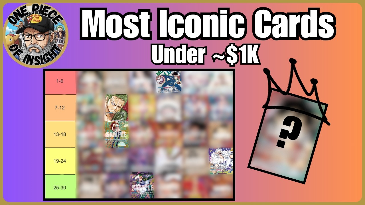 Most Iconic One Piece TCG Cards in 5 Years - $1000ish or less