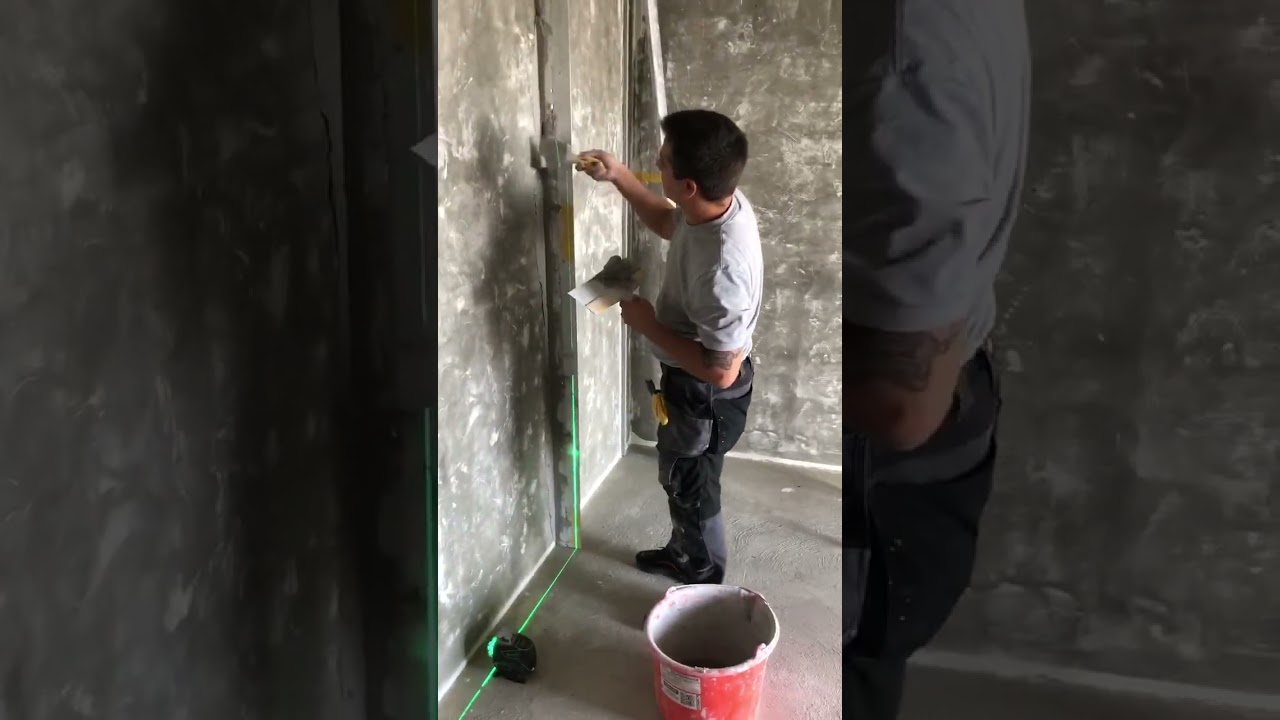 установка штукатурных маяков. весь процесс в деталях