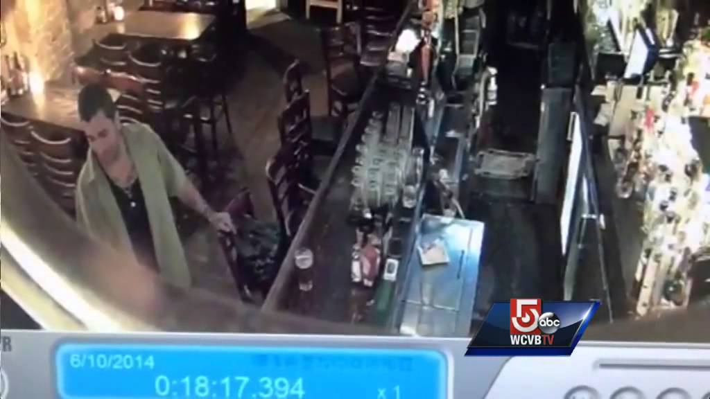 Full Video: Man caught stealing donation can