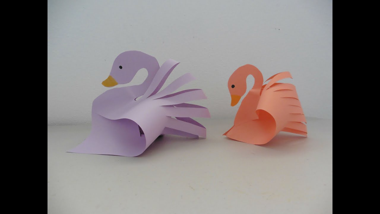 Como hacer patos de papel 3D - Creative Flower