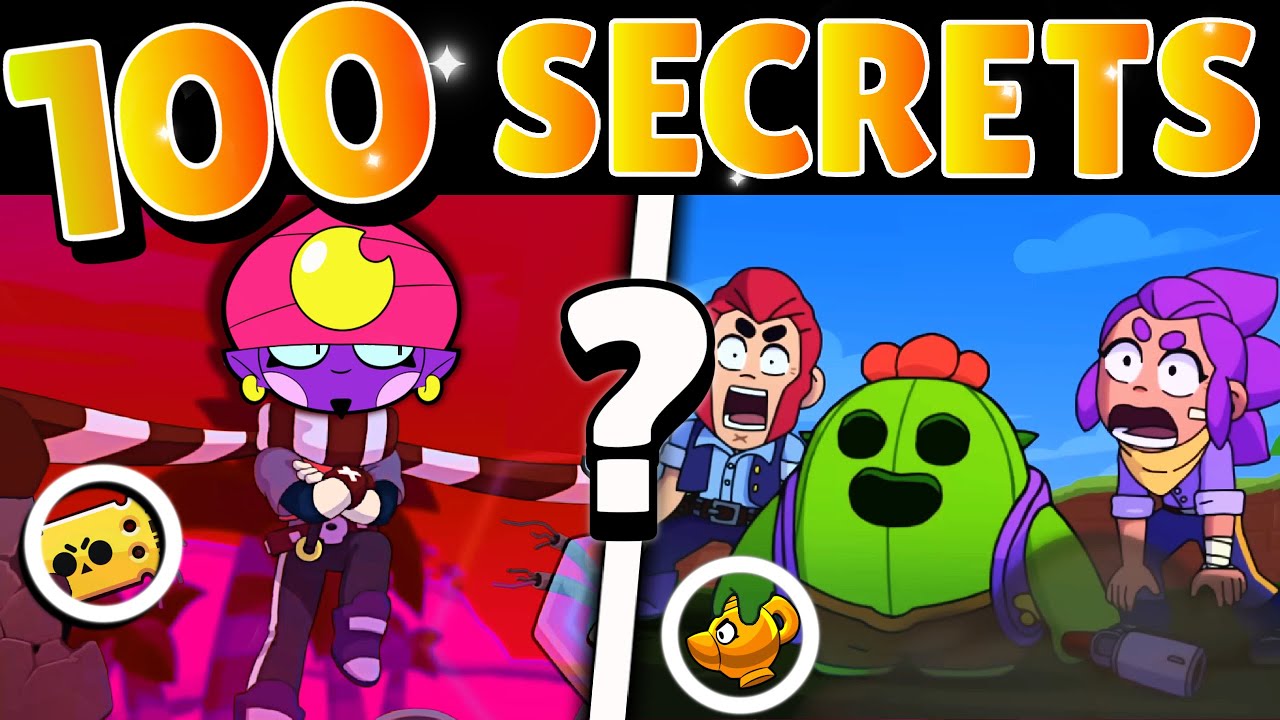 100 SECRETS CACH&Eacute;S sur Brawl Stars (ft Blarod)