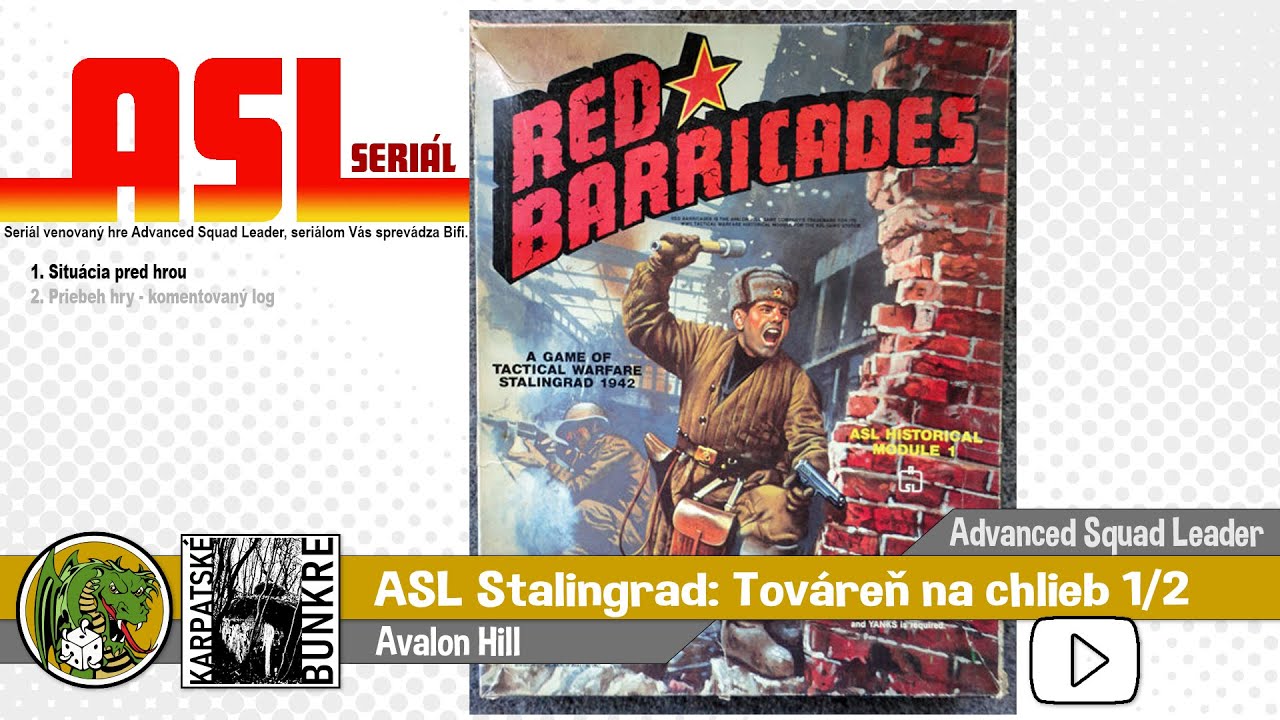 ASL špeciál: Red Barricades, Stalingrad, Továreň na chlieb 1/2